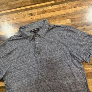Michael Kors Polo‎ Shirt Striped Short Sleeve Casual with Pocket Size L
